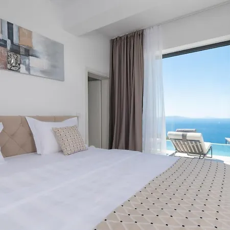 别墅 Aristea With Sea View, Jacuzzi And Infinity Pool *