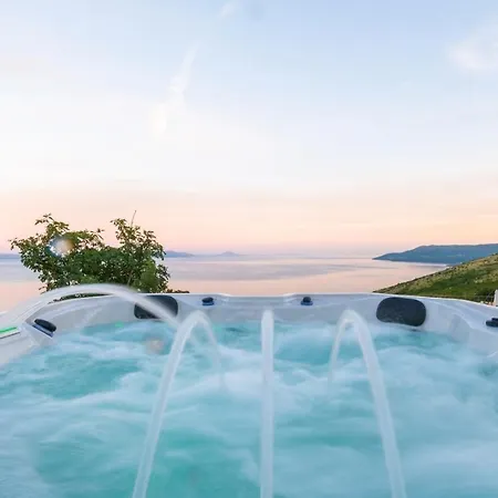 Aristea With Sea View, Jacuzzi And Infinity Pool * Vicani