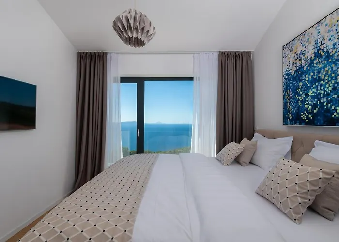 Aristea With Sea View, Jacuzzi And Infinity Pool * Vicani